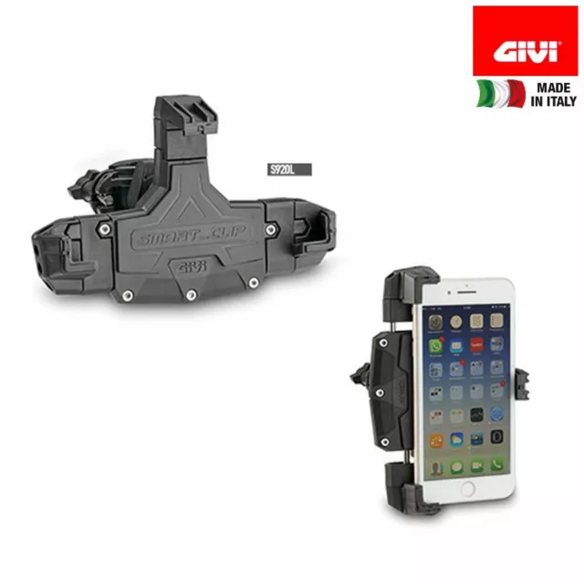 Port Smartphone Universale Pour Miroir Moto GIVI S920L Smart Clip