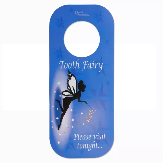 Childrens Tooth Fairy Door Hanger x 1 ~ Lost Tooth Gift Idea for Kids Girls Boys