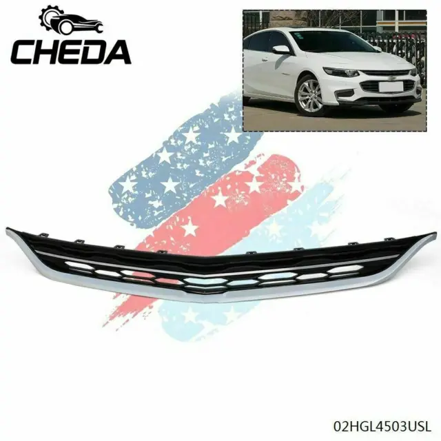 HONEYCOMB MESH GRILL Front Bumper Upper Grille Fit For 2016-18 ...