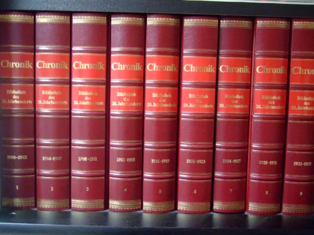 Bertelsmann Chronik - Bibliothek des 20.Jahrhunderts – 25. Bände (Nachlass)