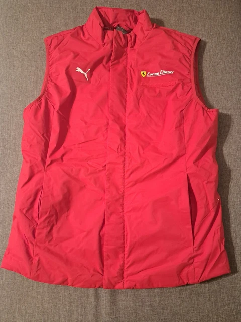 Piumino Smanicato Ferrari Corse Clienti Puma Tg L