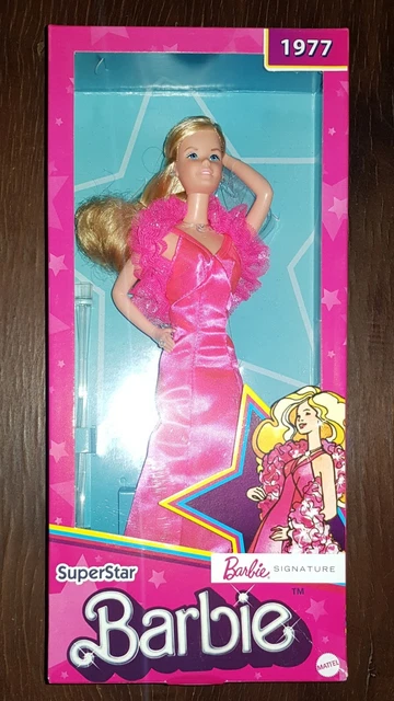 2009 AMAZING REPRO Superstar Barbie Doll 1977 Nrfb Giftset Rare ! EUR
