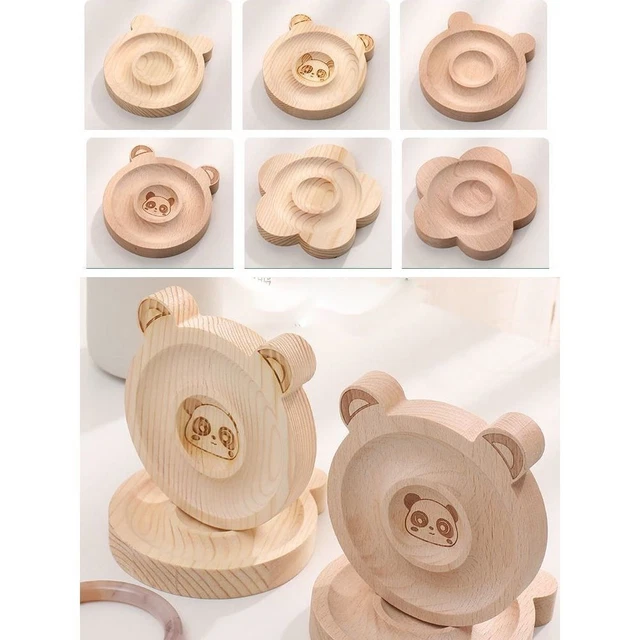 Wooden Jewelry Making Organizer DIY Jewelry Tray Necklace Beading Plate  Home