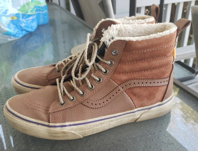 Vans high sales tops fur