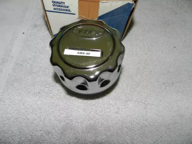 Lha - Air Breather Chrome Cap -  ( 1" Npt Screw On) Abs-40-N12 New In Box