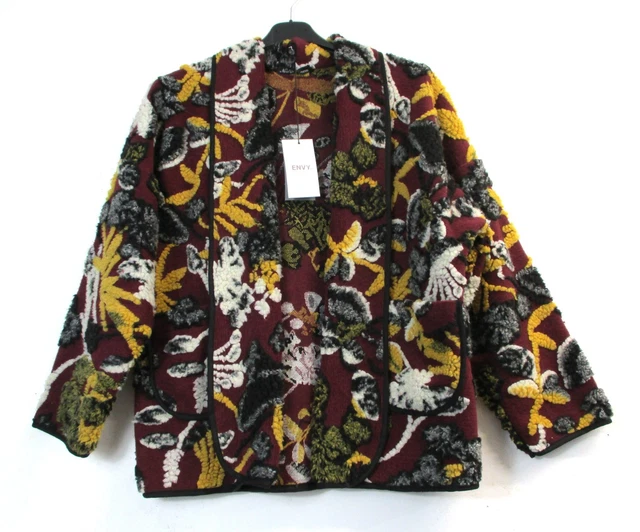 Veste Femme Vintage Anne Pinkerton USA - Taille 40 - Laine à Carreaux Multicolore - Années 70/80 ?