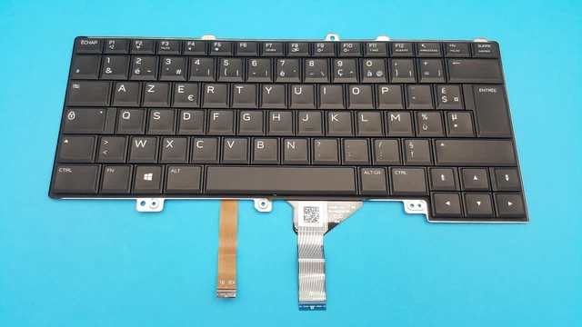Clavier AZERTY Français Pour Dell Alienware 13-R3 & 15-R3/R4 - LED AlienFX - Réf. 07WP8J - Neuf