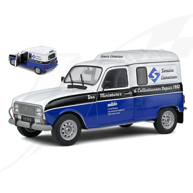 [FR] Solido RENAULT R4F4 SOLIDO 90th ANNIVERSARY EDITION 1:18 - SL1802207