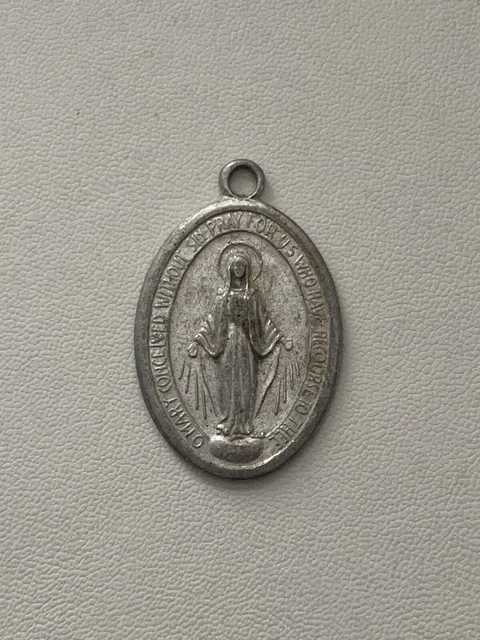 Pendentif vierge miraculeuse 24mm main image 1