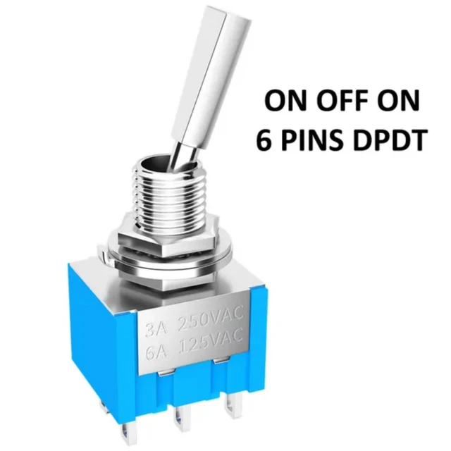 MICRO SWITCH 125V 5A A LEVA RULLO 3 Pin Deviatore Pulsante Levetta Fine Corsa - Foto 6