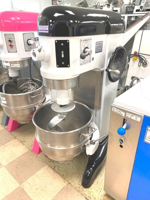Mixer 60 Qt Hobart H-600 / Power 230-V-10.5 A - 1 Phase! Black-White