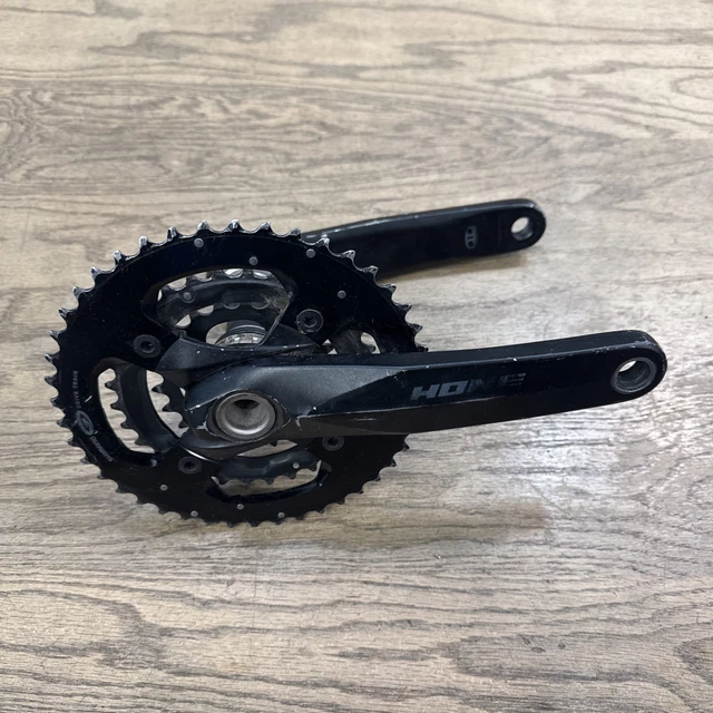 SHIMANO HONE 170mm FC-M600 RENTHAL MCR100 5/64 34T 中古 Shimano Deore Xt Shimano Hone Groupset Shimano Hone M600 170mm 34T