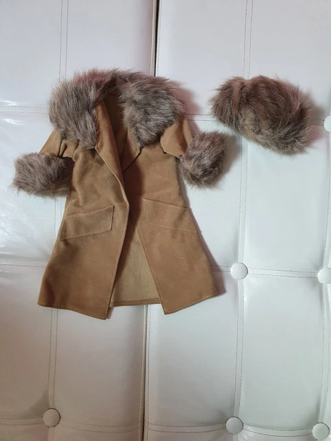 veste bruxelles 1980 version marron clair pour cathie cathy de bella