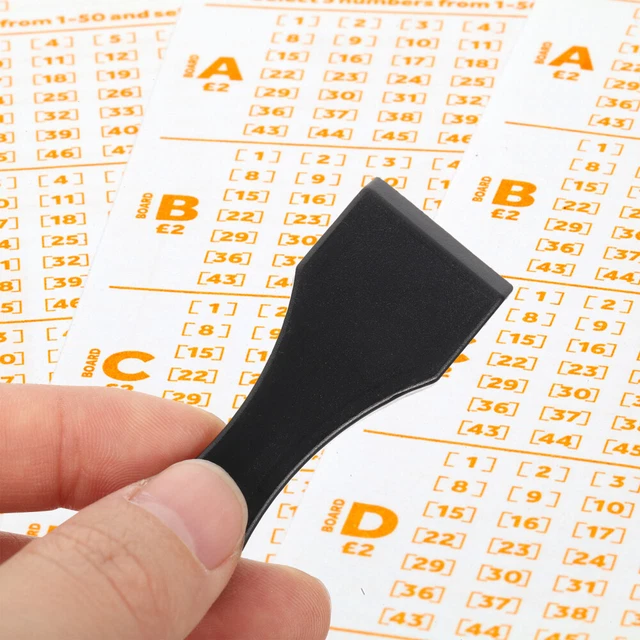 2 COUNT NATIONAL Ticket Scratch Tool Single Scratchcard Scratcher £9.99