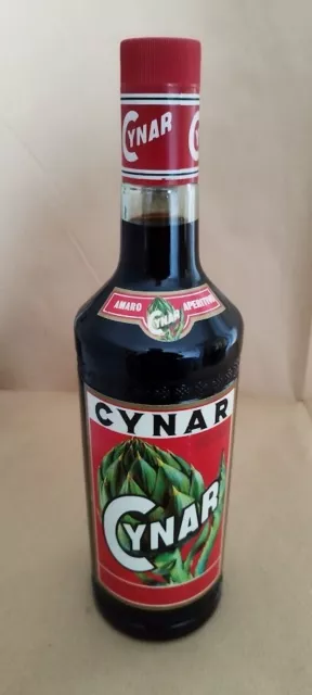 Liquore Aperitivo Cynar Amaro Bottiglia Anni 80 Vintage 1lt 16,9%