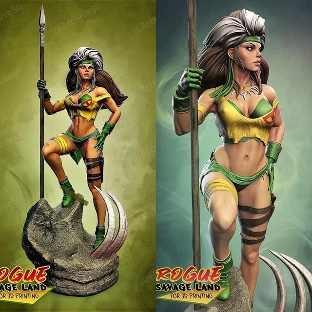 Figurine Résine Crusader Battle 38 Mm – Kit Non Assemblé, Non Peint, Impression 3D