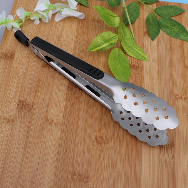 Peplaytal Holz Brotzange - Wiederverwendbare Zange Für Küche & Grill