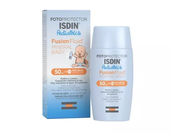 ISDIN Fotoprotector - Pediatrics Fluid Mineral Baby SPF50 - Protezione Solare 50