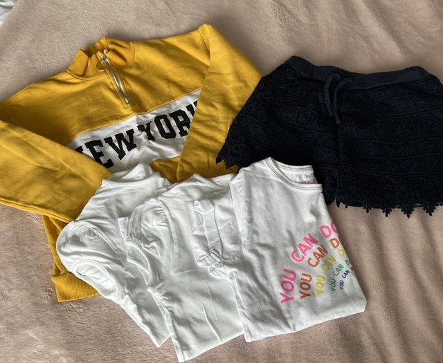 Girls summer clothes bundle age 11-12 years