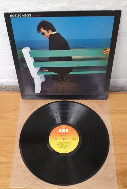 Silk Degrees Boz Scaggs 1976 Vinyl L.p. Excellent Close To Nr Mint. No Stickers!