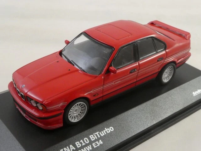 BMW Série 5 E34 ALPINA B10 BiTurbo - Vert - Échelle 1/43 - SOLIDO - NEUVE