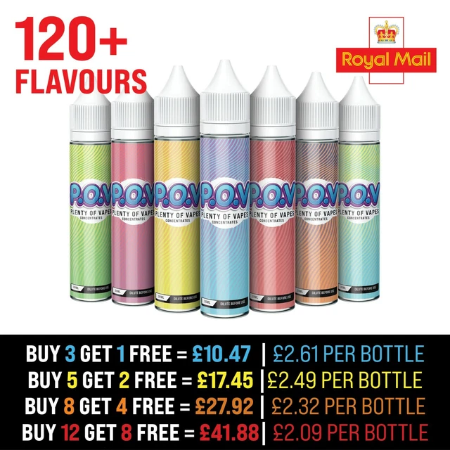30 E LIQUID POV Flavour Concentrate Extra Strong DIY VAPE JUICE 100+ flavours PG 3.49 - PicClick UK 30 E LIQUID POV Flavour Concentrate Extra Strong DIY VAPE JUICE 100+ flavours PG 3.49 - PicClick UK