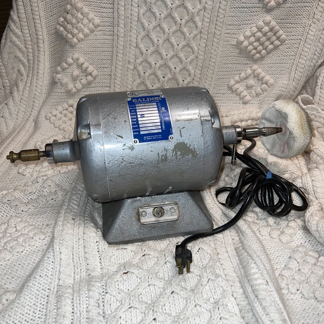 BALDOR POLISHING DENTAL Lathe 437B 3450/1725 R.P.M. Slow/Fast HP 1/40.