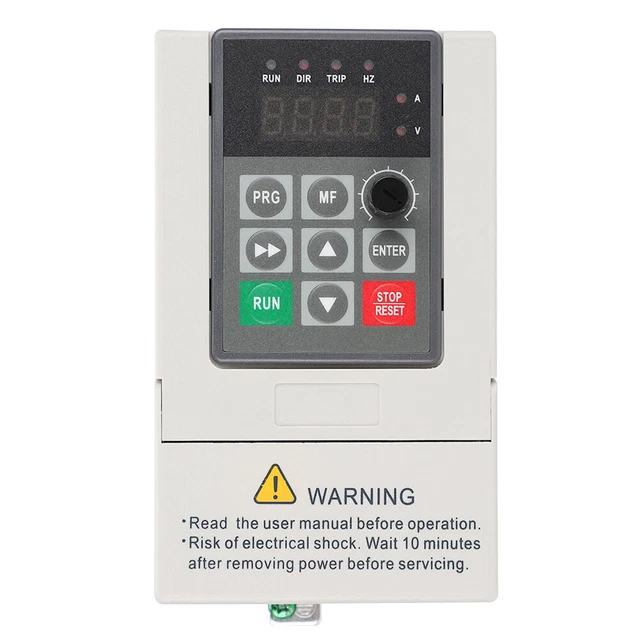 0.75KW 7A SINGLE Phase Input 3Phase Output VFD Frequency Inverter ...