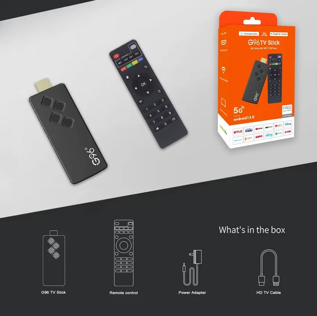 GREVA Android TV Stick 4K Ultra HD Streaming Device, 2025 Nieuwste