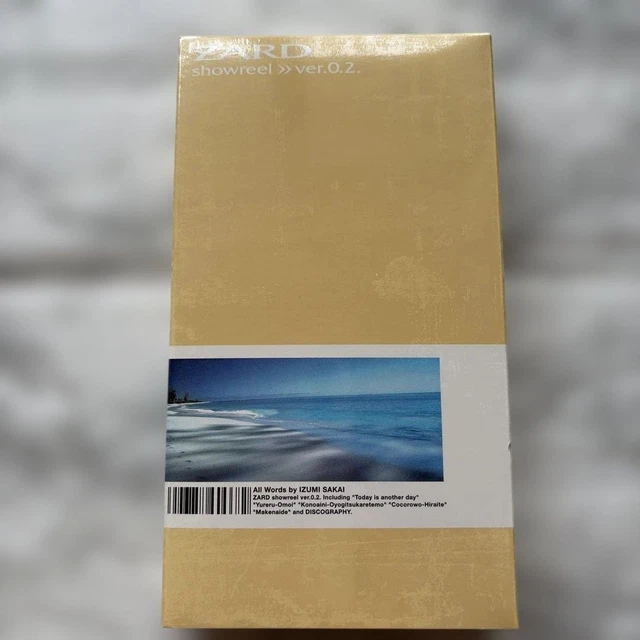 ZARD SHOWREEL VER 0.3 VHS Music Tape Collectible Used Video EUR 74