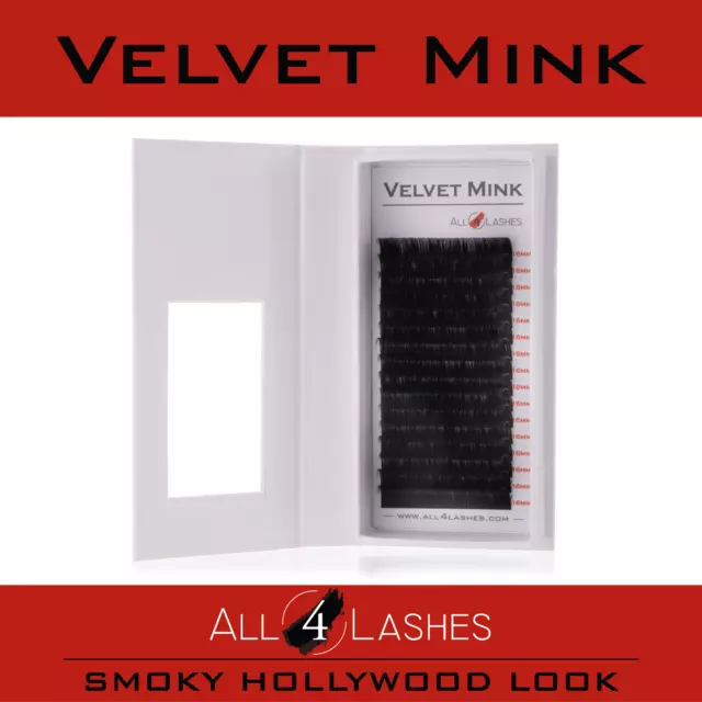 50% OFF | 0.03 | VELVET MINK Russian Volume Individual False Eyelashes Extension