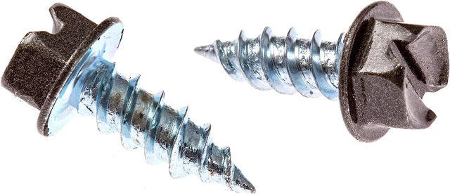 #8 1/2 Inch (25 Count) Gutter Downspout or Sheet Metal Screws (Multiple Quantiti