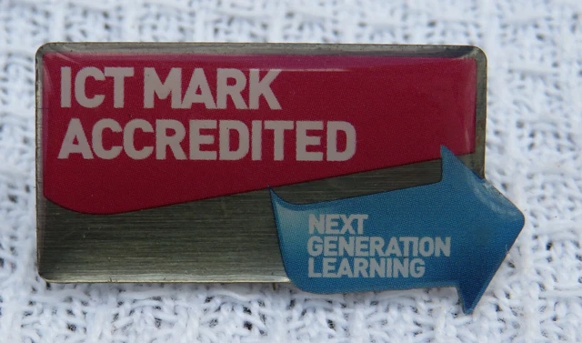 ICT Mark Accredited Next Generation Learning Badge Very Good Condition
