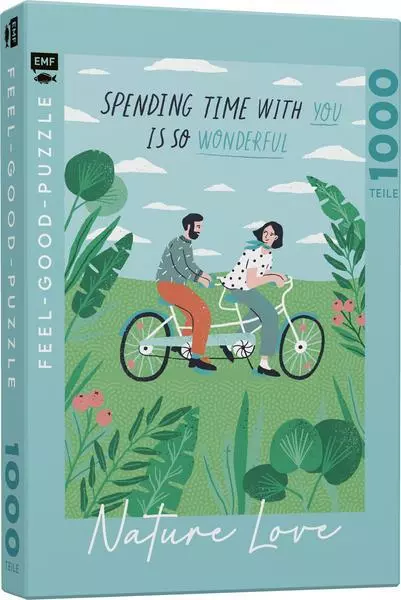 Feel-good-Puzzle 1000 Teile - NATURE LOVE: Spending time with you is so wonderfu