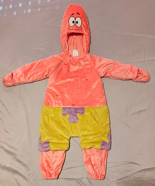 SPONGEBOB SQUAREPANTS SPIRIT Halloween Patrick Star Costume Size 1218M