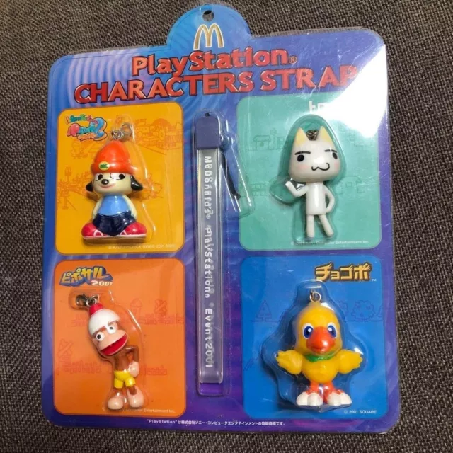 PARAPPA THE RAPPER 2 card McDonald's collaboration SQUARE 2001