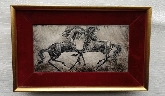 Taburet Carreau Céramique Cheval Jean Claude Taburet 1926