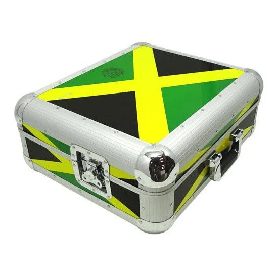 Zomo Turntablecase Flight Sl-12 XT Jamaica Flag for Technics SL-1200 SL-1210