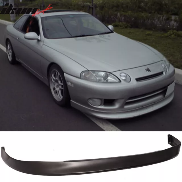 Fits 97-00 Lexus SC300 SC400 Front Bumper Lip Unpainted - PU