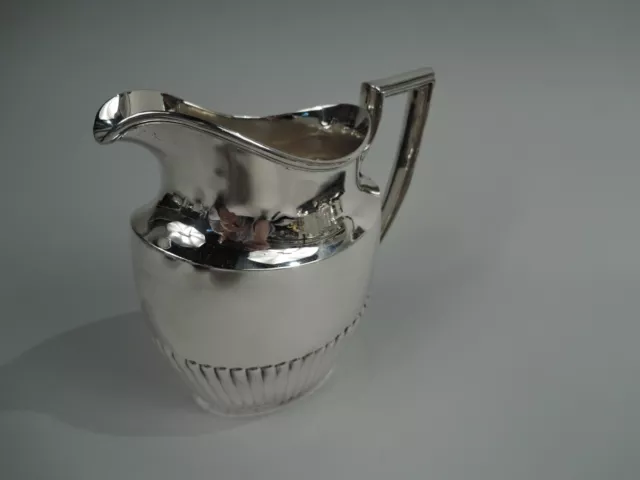 Merlano Bricchetto per Latte 5014 Antico Edwardian Classica Americana Argento