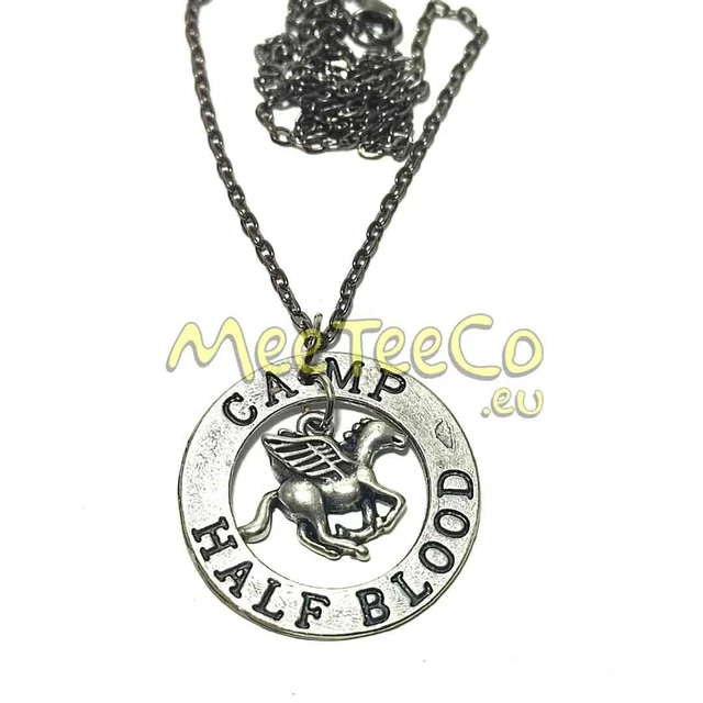 Camp Half-Blood collana con ciondolo Percy Jackson Campo Mezzosangue