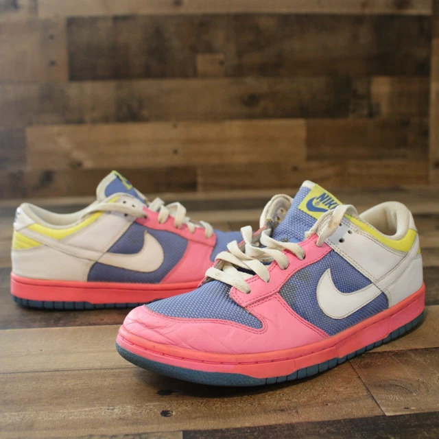 Nike Dunk Low Light Lava/White-Light Blueberry (Women's)