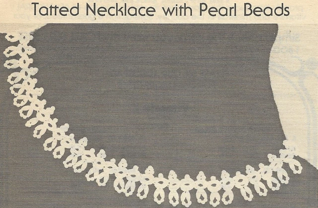 De colección, Collar Tatuado con Cuentas de Perlas INSTRUCCIONES DE PATRÓN