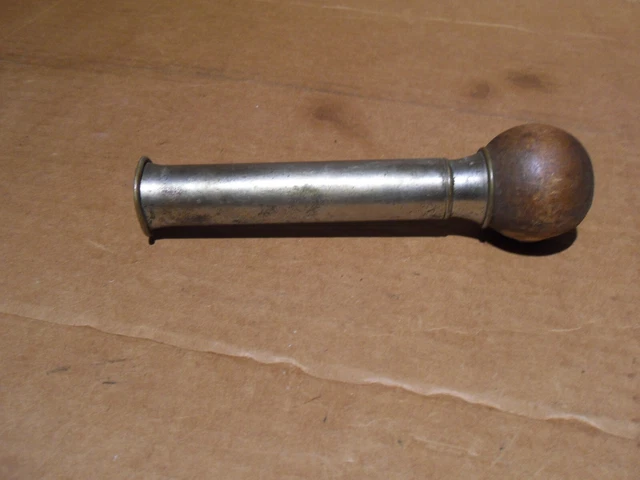 Vintage Wood Handle Late 19th, Early 20th Century Shotgun Shell Loader