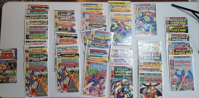 Bronze/Copper comic Lot Mid+ to Unread -Spider-man -6 comics