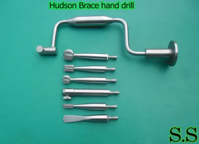Hudson Brace hand drill Surgical orthopedic Instruments