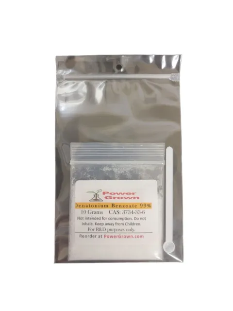 5g Denatonium Benzoate (Bitrex) BITTER! CAS 3734-33-6 USA SELLER American