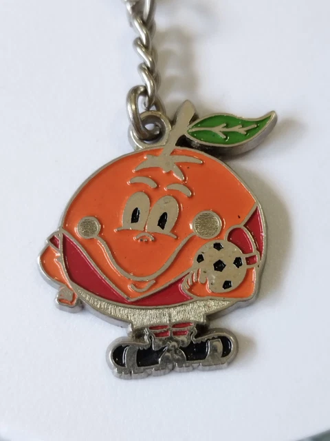 Porte-clés Naranjito - Mascotte Coupe Du Monde 1982 Espagne - Football Vintage (état Collection)