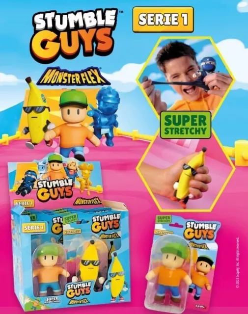 Stumble Guys Monster Flex Super Allungabili Serie 1 Con Rivista