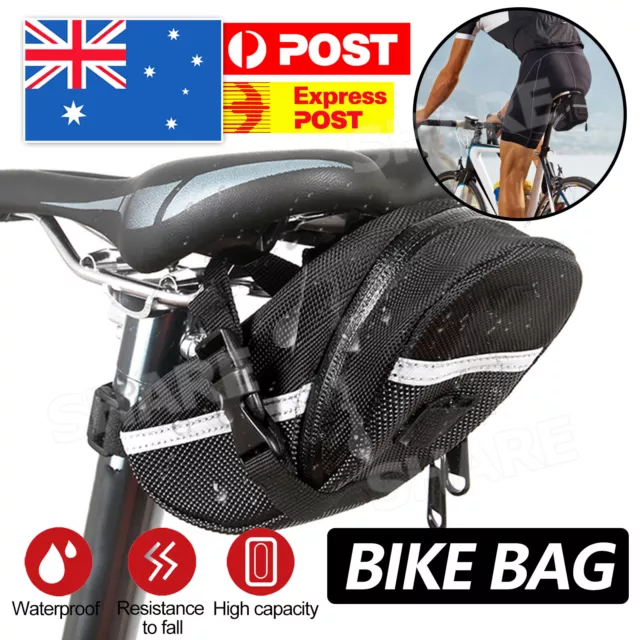 Bicycle Storage Saddle Bag Cycling Rear Pouch Outdoor Bike Seat Waterproof Bags